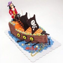 Gusarski brod decija torta