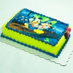 Sarena decija torta Miki i Mini
