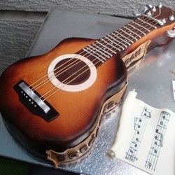 Svečana torta Gitara