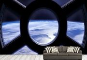 3D Foto Tapete sa dubinom - Svemirska terasa