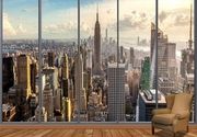 3D Foto Tapete sa dubinom - Pogled na Empire State