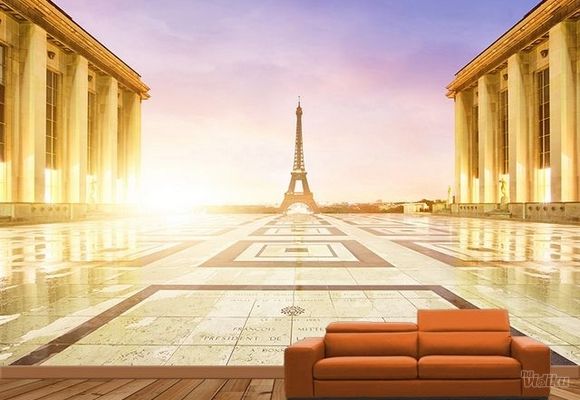 3D Foto Tapete sa dubinom - Pariz
