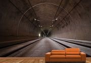 3D Foto Tapete sa dubinom - Mracni tunel