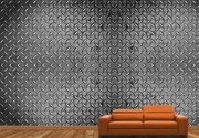 3D Teksture Foto Tapete - Tekstura Crni Metal