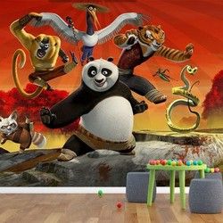 Dečije Foto Tapete - Kung Fu Panda