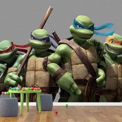 Dečije Foto Tapete - Ninja Turtles