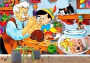 Dečije Foto Tapete - Pinokio i Djepeto