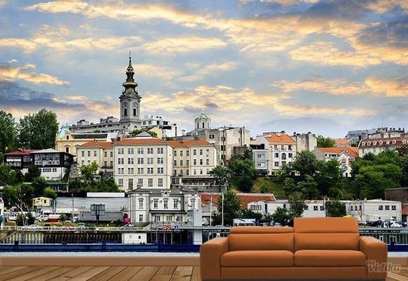 Gradovi i Spomenici Foto Tapete - Pogled na Beograd