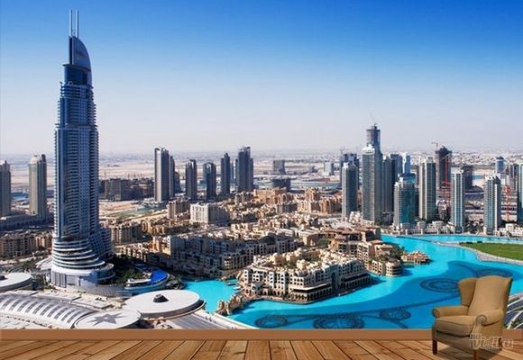 Gradovi i Spomenici Foto Tapete - Pogled na Dubai