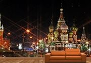 Gradovi i Spomenici Foto Tapete - Pada Noc u Moskvi