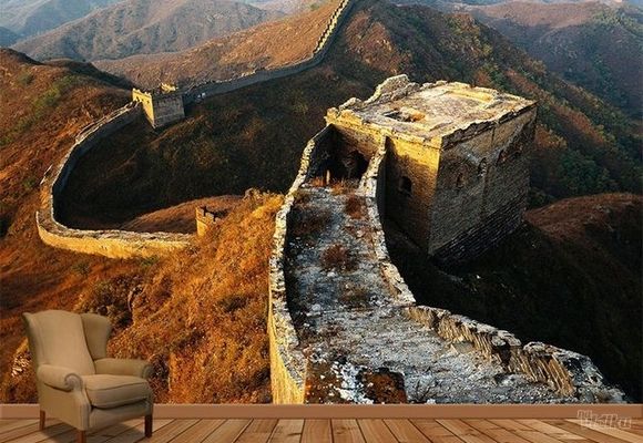 Gradovi i Spomenici Foto Tapete - Veliki Kineski Zid