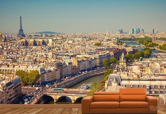 Gradovi i Spomenici Foto Tapete - Pejzaz Pariza