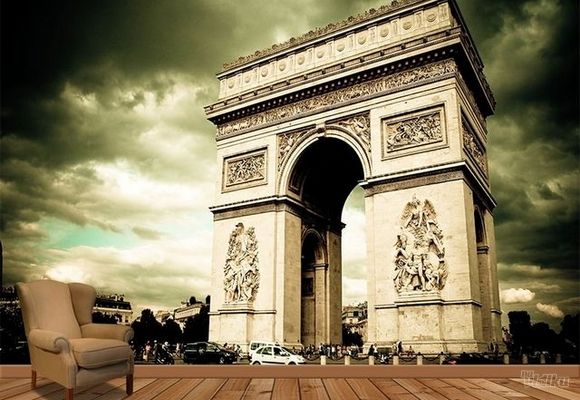 Gradovi i Spomenici Foto Tapete - Kapija u Parizu