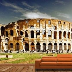 Gradovi i Spomenici Foto Tapete - Koloseum u Rimu