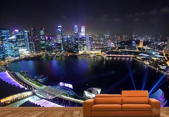 Gradovi i Spomenici Foto Tapete - Singapur