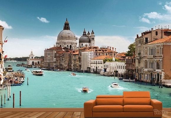 Gradovi i Spomenici Foto Tapete - Pejzaz u Veneciji