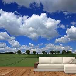 Pejzaži Foto Tapete - Beli Oblaci