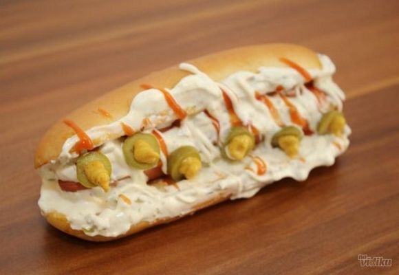 Olive hot dog Beograd