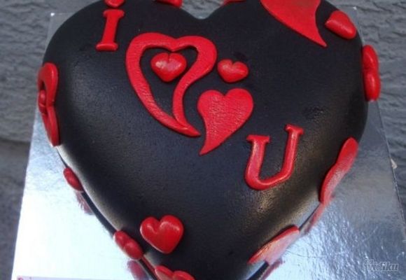Svečana torta Srce I Love You