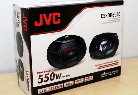 Zvucnici za kola JVC CS-DR6940