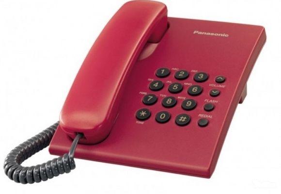 Fiksni telefon Panasonic KX-TS500FXR
