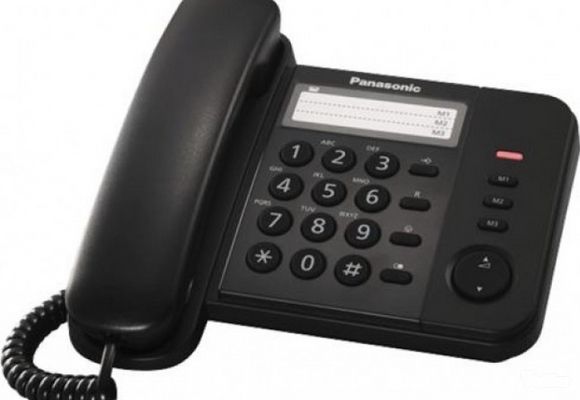 Fiksni telefon Panasonic KX-TS520FXB