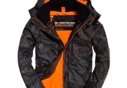 Superdry Arctic Hooded Print Pop Zip Sd-Windcheater jakna