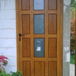 Alumil vrata u boji drveta