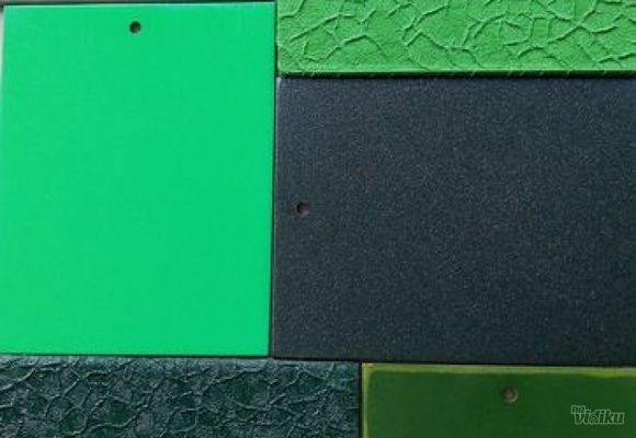 Zelena - Razne boje za plastifikaciju metala