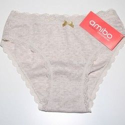 Ženske pamučne gaćice Mizan underwear sive