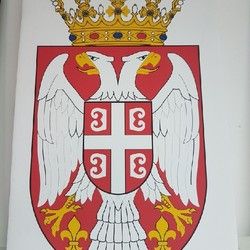 Grb Srbije - stampa na platnu zategnuta na blind ramu