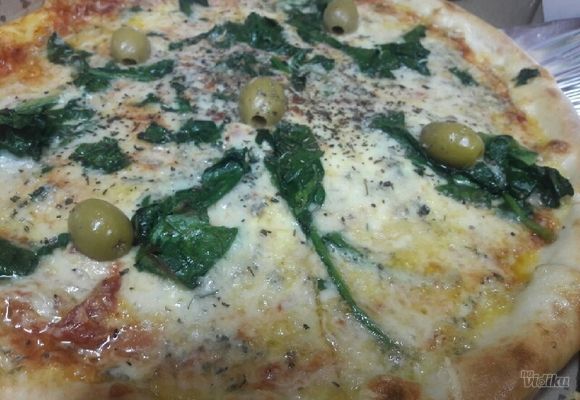 Verde pizza