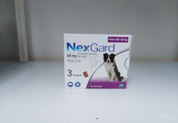 NexGard 10-25kg zaštita od buva i krpelja za pse