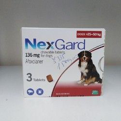 NexGard 25-50kg zaštitu od buva i krpelja za pse