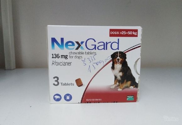 NexGard 25-50kg zaštitu od buva i krpelja za pse
