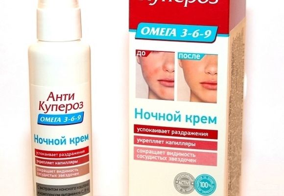 Nocna krema za lice ruska kozmetika