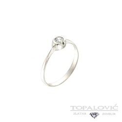 Vereničko prstenje - prsten- belo zlato - Zlatara Topalović