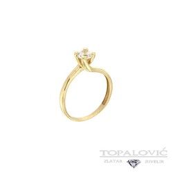 Vereničko prstenje - prsten- žuto zlato2 - Zlatara Topalović