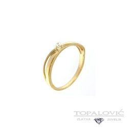 Vereničko prstenje - prsten - žuto zlato3 - Zlatara Topalović