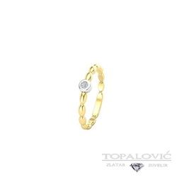 Vereničko prstenje - prsten - žuto zlato5 - Zlatara Topalović