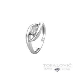 Vereničko prstenje - prsten - belo zlato27 - Zlatara Topalović