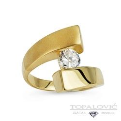 Vereničko prstenje - prsten - žuto zlato10 - Zlatara Topalović