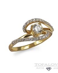 Vereničko prstenje - prsten - žuto zlato11 - Zlatara Topalović