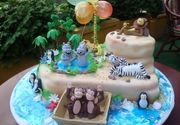 Dečija torta Madagaskar veliki