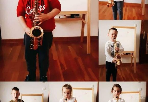 Časovi sviranja saksofona za decu