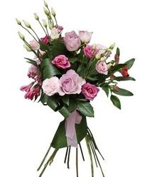 Cveće za devojku - Ružičasti buket cveća