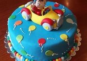Dečija torta Nodi u autu