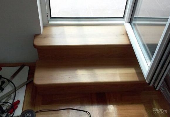 Drvene stepenice izrada po meri