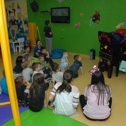 Ambijent sa proslave dečijeg rođendana u Igraonici Urban Kids iz Kragujevca