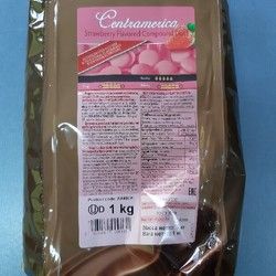 Čokoladni diskići roze 1kg